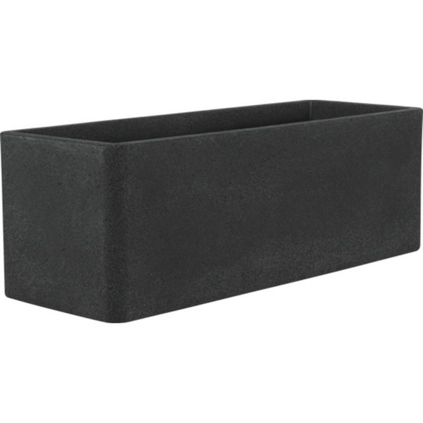 Jardinieră Geli Cube 80x29x27,5cm Antracit