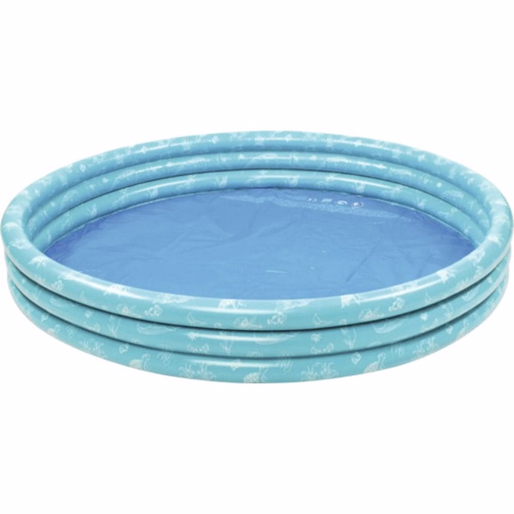 Piscină gonflabilă 3 inele, 150cm, turcoaz