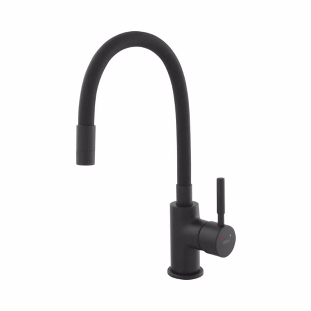 Baterie Bucătărie Flexibilă Negru - Ferro Zumba