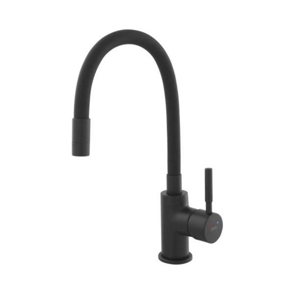 Baterie Bucătărie Flexibilă Negru - Ferro Zumba