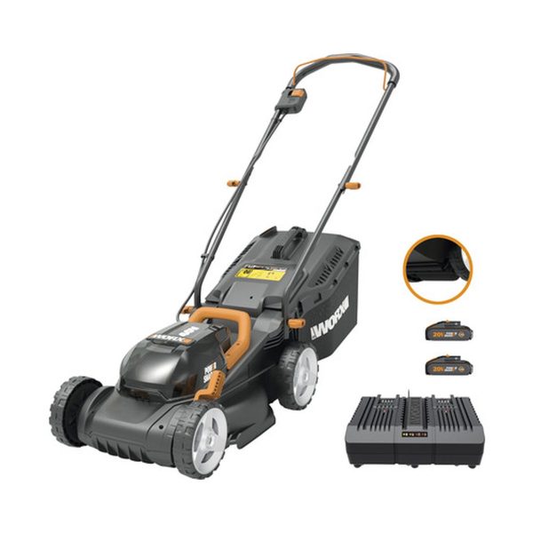 Cositoare Worx WG779E - 40V, 2 acumulatori