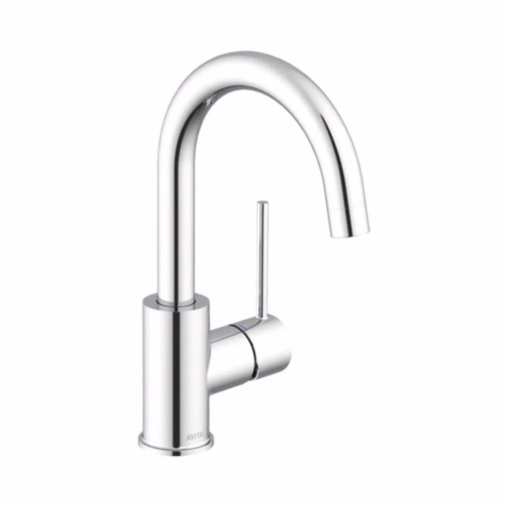 Baterie lavoar înaltă Avital Clyde Crom - Design Elegant