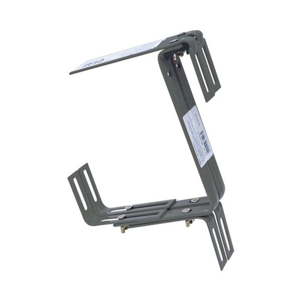 Suport Jardinieră Metalic, 24x9cm, Antracit