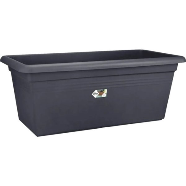 Jardinieră Elho XXL - 100L, Negru Mat