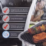 Grătar Cărbune Grill Chef - De Unică Folosință | Portabil