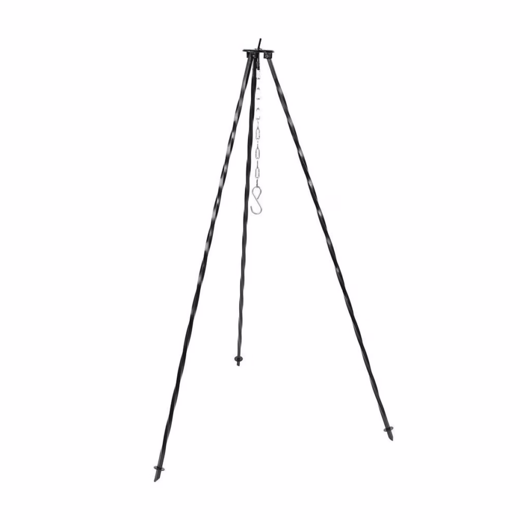 Tripod Căldare Landmann 120cm cu Lanț - Otel Rezistent