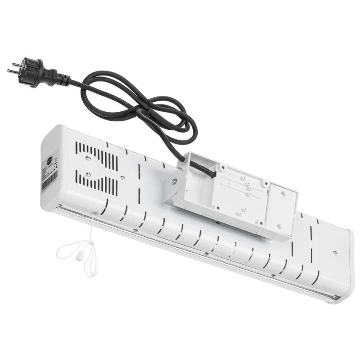 GOD11413591-6.jpeg Convector Electric Equation Quint 2, 1200W, Argintiu - Încălzire Rapidă
