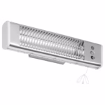 Convector Electric Equation Quint 2, 1200W, Argintiu - Încălzire Rapidă