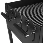 Gratar Carbune Bicok, Otel, Suprafata 58x21 cm - Ideal 8 Pers.