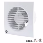 Ventilator Equation 120mm, 130m³/h - Montaj Perete/Tavan