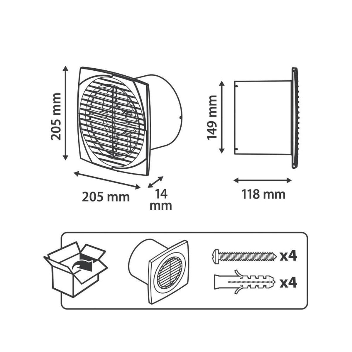 GOD12160491-7.jpeg Ventilator Baie Equation D 150mm, 252 m³/h - Aer Curat Rapid