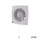 Ventilator Equation 120mm - Aer Curat în Baie/Bucătărie