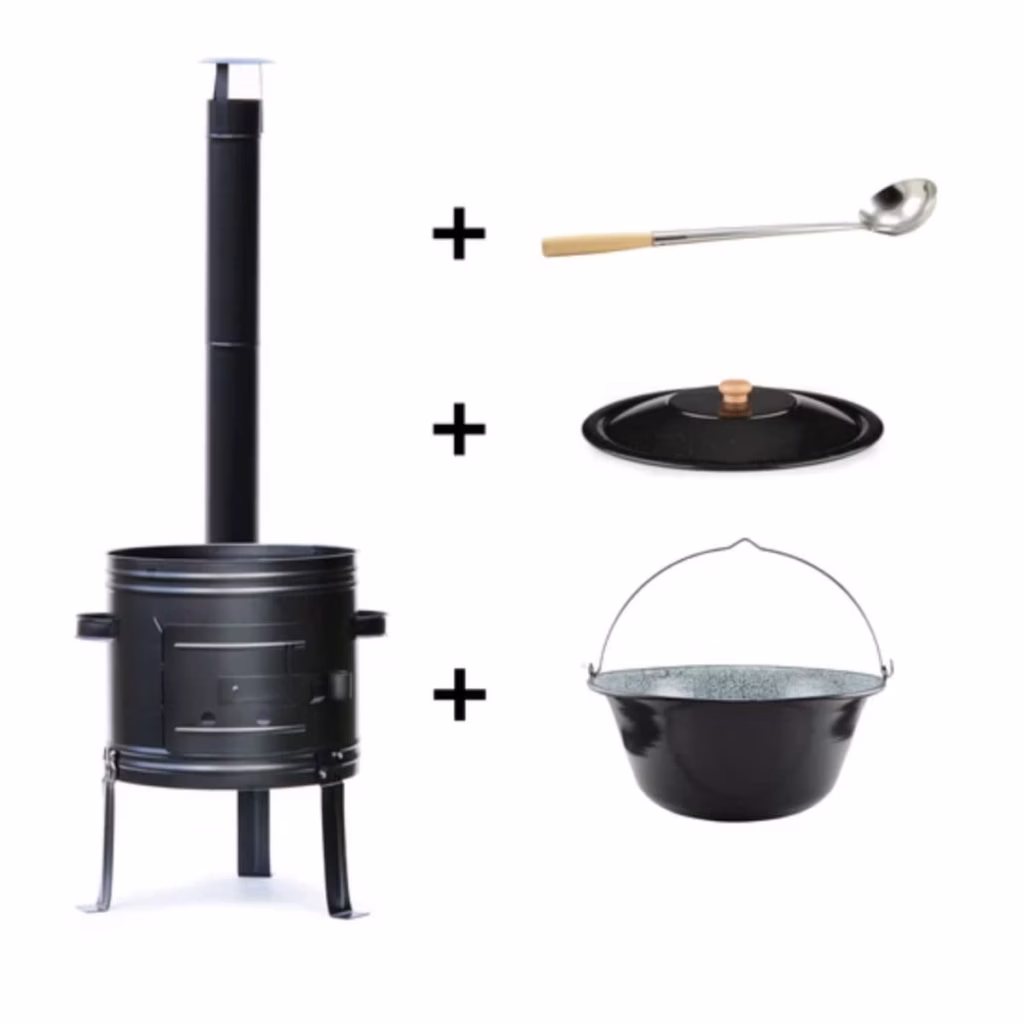 Set Soba cu Ceaun 14L - Gatit Afara | Landmann