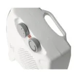 Aerotermă Eurom 2000W: Încălzire Rapidă, 2 Trepte, Albă