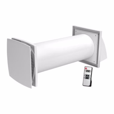 Ventilator Recuperare Căldură D 100mm | Telecomandă și Umiditate