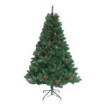 Brad artificial 180 cm cu conuri - Impodobit rapid!