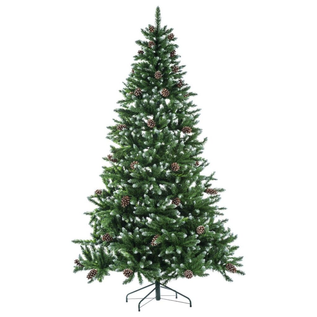 Brad Artificial Nins 240cm cu Conuri - Decor Perfect de Craciun