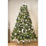 Brad Artificial Nins 240cm cu Conuri - Decor Perfect de Craciun