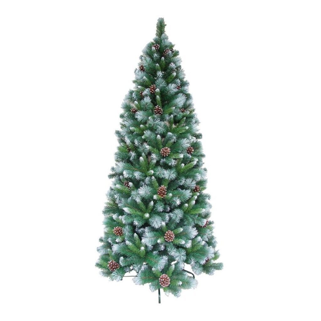 Brad Artificial Nins, 150cm, Cu Conuri Decorative