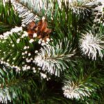 Coroniță Crăciun Brad Artificial Nins Conuri Ø 40cm Verde