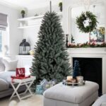 Brad Artificial Blue Sky 250 cm - Verde Închis, Ramuri Bogate