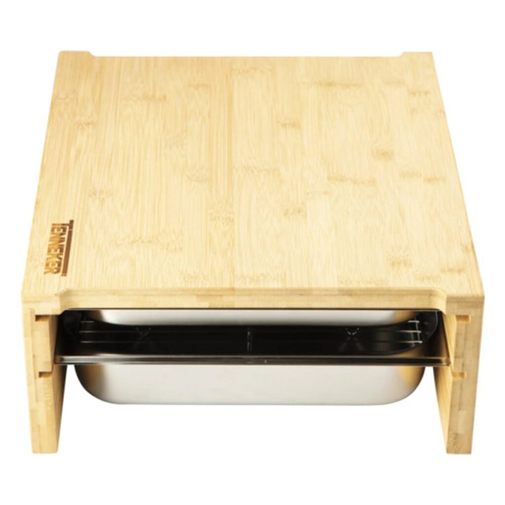 Tocător Tenneker Oțel Inoxidabil cu Tăvi - Calitate Superioară