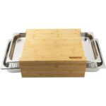 Tocător Tenneker Oțel Inoxidabil cu Tăvi - Calitate Superioară