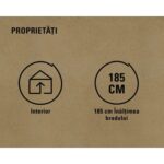 Brad Craciun Artificial Lafiora Colorado 185 cm