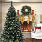 Brad artificial Mont Blanc 220 cm, 720 varfuri, verde