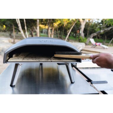 Perie Ooni 2în1 Cuptor: Curățare Ușoară din Inox/Bambus