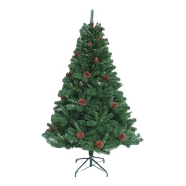 Brad artificial 180 cm cu conuri - Impodobit rapid!