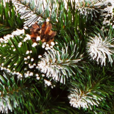 Coroniță Crăciun Brad Artificial Nins Conuri Ø 40cm Verde