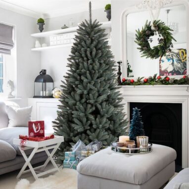 Brad Artificial Blue Sky 250 cm - Verde Închis, Ramuri Bogate