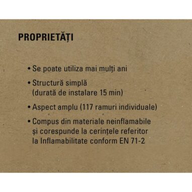 Brad de Crăciun Artificial Lafiora Colorado 90 cm, Verde