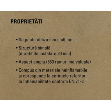 Brad Craciun Artificial Lafiora Colorado 185 cm