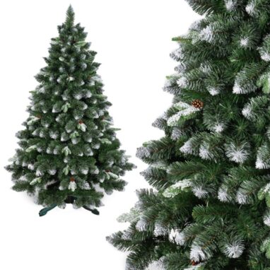 Brad artificial Nordmann nins 220 cm - Verde, Decorativ