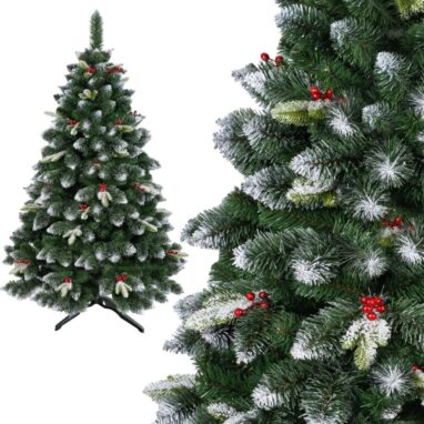 Brad artificial Paris, 220 cm, aspect nins, verde