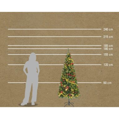 Brad Crăciun Artificial Lafiora Pop Up 180cm Verde