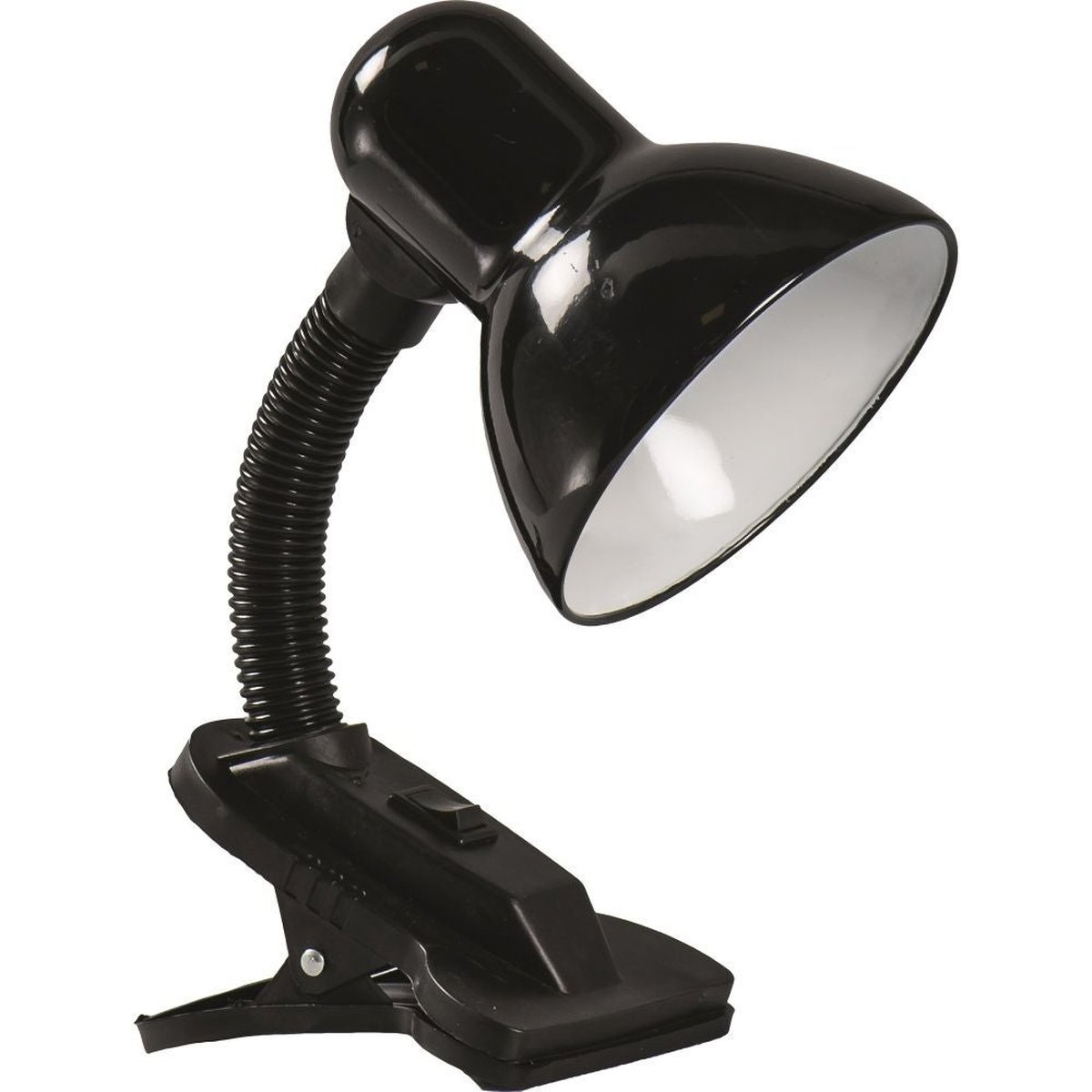 GOD11325510-1.jpeg Lampă Birou Clips Negru E27 60W - Iluminat Punctual