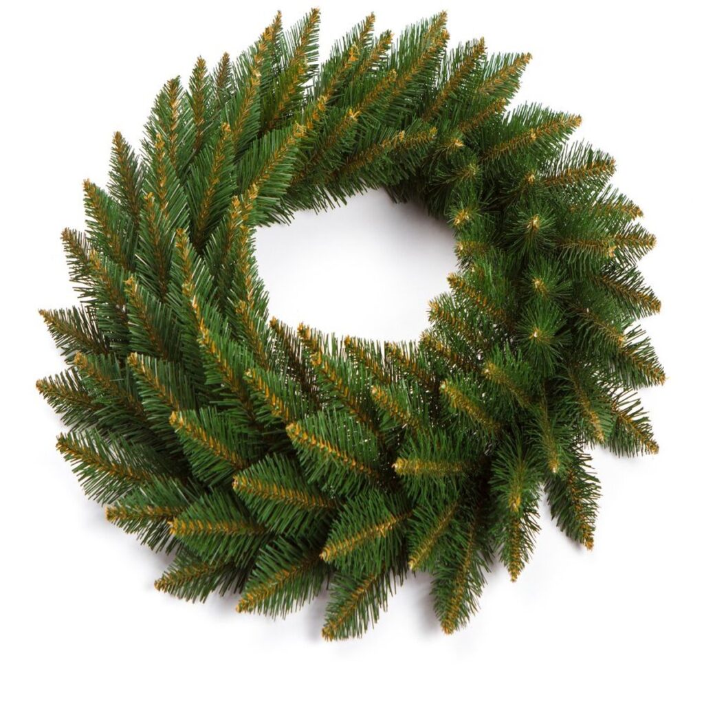 Coronita Craciun Brad Artificial Ø 40cm Verde - Decoratiune