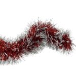 Beteala Brad PVC Roșu Ø 10 cm - Decorațiune Festivă 2m