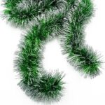 Beteala Brad PVC Verde Ø 10 cm, Lungime 2 m - Decoratiuni Craciun