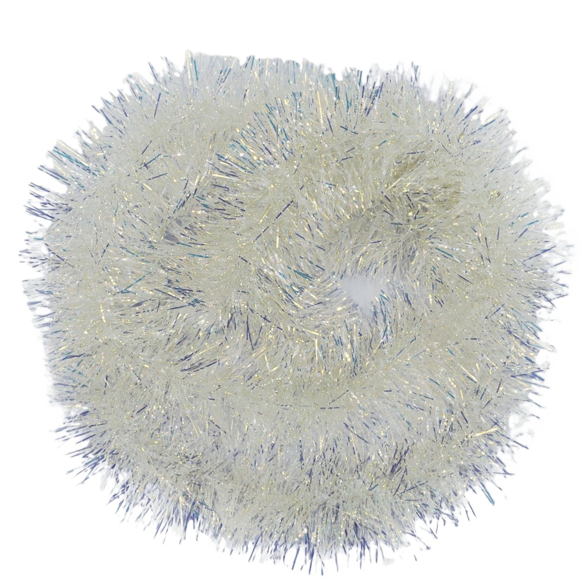 GOD11859421-1.jpeg Beteală Brad Argintiu PVC Ø 9 cm, Lungime 2 m - Decoratiune Festiva