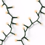 Instalație Crăciun 1000 LED Lumineo - 22.5m, Alb/Alb Cald