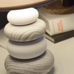 Veioza Navala Gri E14 - Lampa Eleganta H 31cm