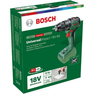 Bormasina Bosch Universal Impact 18V-60, 1900rpm, Mandrina Rapida