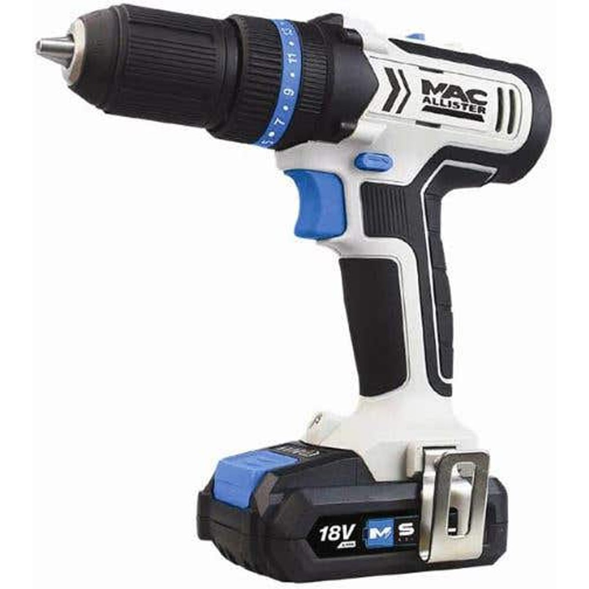 GOD101354396-1.jpeg Mașină de Găurit și Înșurubat Mac Allister MCD18-Li-2, 18V, 158 Accesorii