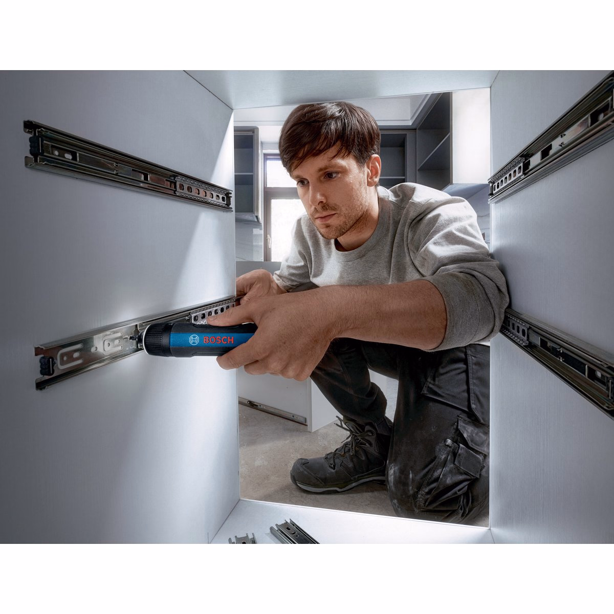 Șurubelniță electrică Bosch Go Gen3 3.6V, 2Ah, USB C, 5Nm