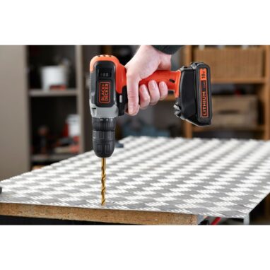 Mașină de găurit și înșurubat Black&Decker 18V, 1.5Ah