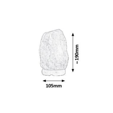 Lampa Sare Rocky Roz, E14, 15W - Ambient Relaxant